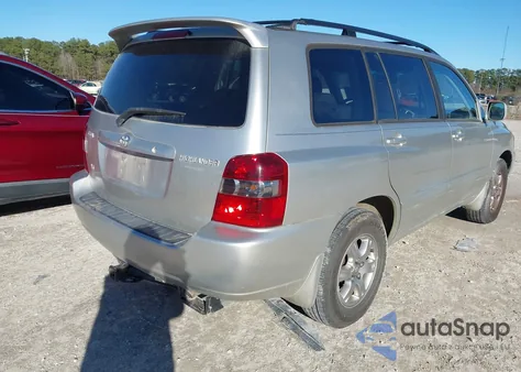 2007 Toyota Highlander V6 from USA, damaged, VIN JTEGP21A370148260